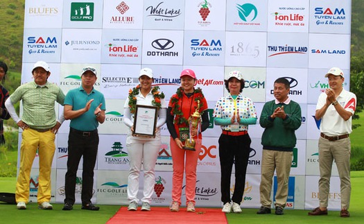 Hanako Kawasaki vô địch giải golf nữ Việt Nam 2018