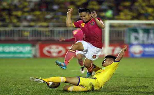 Sài Gòn FC đấu SLNA thiếu 'sao' U23 Việt Nam