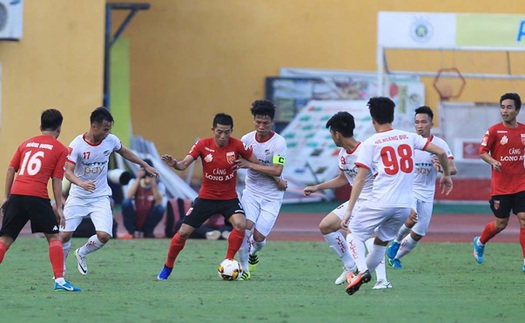 4 phút phản lưới 2 lần, Long An dâng vé lên V-League cho Viettel