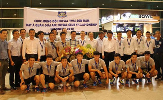 Thái Sơn Nam nhận thưởng 1 tỷ đồng sau kỳ tích futsal CLB châu Á 2018