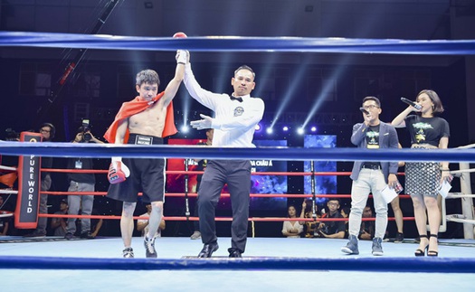 Võ sĩ Việt ca khúc khải hoàn ở giải boxing WBA Asia Boxing Title Match