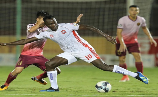 Sài Gòn – Hải Phòng: 1-0: Không pháo sáng, Hải Phòng không có điểm