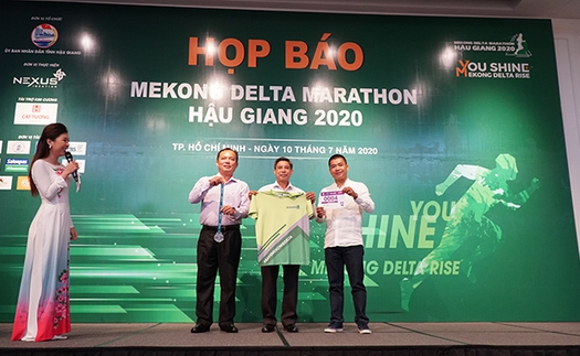 Gần 7000 VĐV dự giải Mekong Delta Marathon Hậu Giang