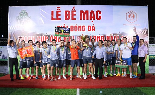 Bảo Long FC đăng quang ngôi vô địch giải bóng đá các ông bầu