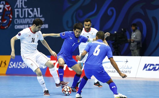 Thái Lan đặt một chân đến World Cup futsal