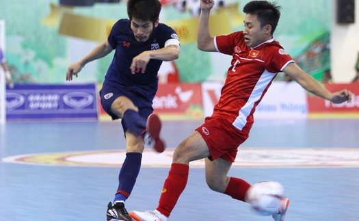 Futsal Thái Lan lo khi Việt Nam gặp Brazil