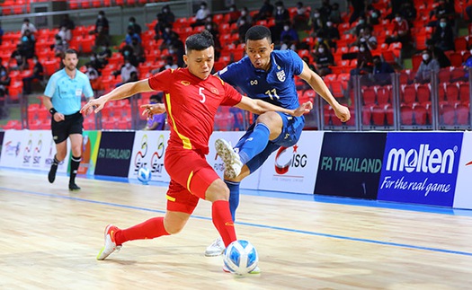 Futsal Việt Nam mang nỗi ám ảnh Thái Lan