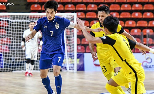 Thái Lan chờ Việt Nam ở bán kết giải futsal Đông Nam Á 2022