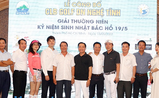 220 tay golf tranh tài giải golf kỷ niệm 132 năm ngày sinh Chủ tịch Hồ Chí Minh