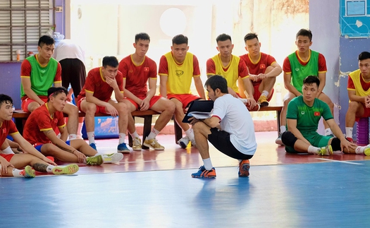 'HCV không phải áp lực của futsal Việt Nam'