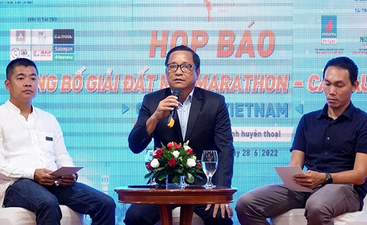 Chạy Marathon ở điểm cuối đất nước