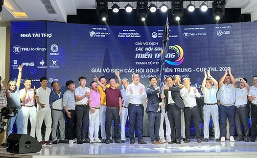 Đà Nẵng vô địch Giải các Hội golf miền Trung 2022