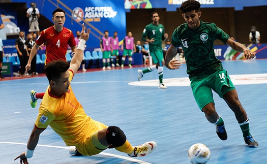 Văn Ý lại hoá 'Neuer', futsal Việt Nam đáng gờm với nhà vô địch World Cup