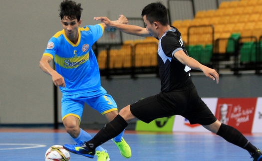 Sanna Khánh Hòa 'vùi dập' đội bóng Lào giải futsal CLB Đông Nam Á 2017