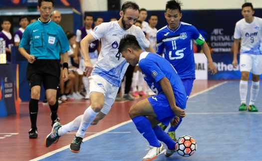 Futsal Việt Nam vẫn bị khuất phục bởi người Thái