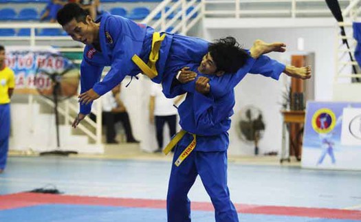 TP.HCM lại thống trị giải vovinam vô địch quốc gia 2017