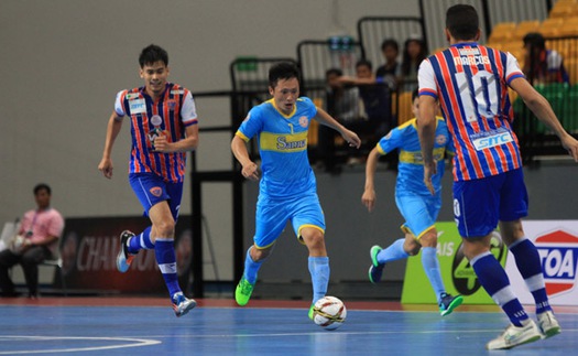 Futsal Việt Nam thất bại ở chung kết giải CLB Đông Nam Á 2017