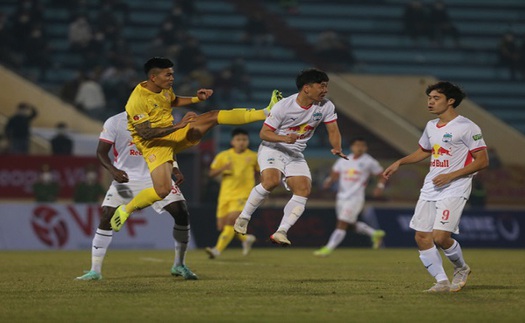 VIDEO clip highlights trận Nam Định 0-0 HAGL