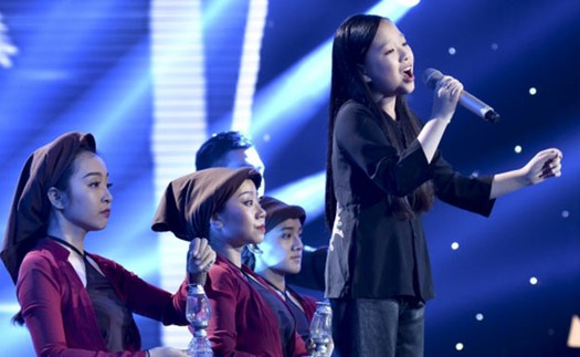 The Voice Kids 2017 tập 12: Học trò Soobin hóa thiếu nữ hát ‘Chị tôi’, Vũ Cát Tường tặng 'điểm 10'