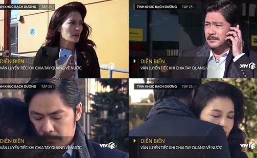 Xem ‘Tình khúc Bạch Dương’ tập 25: Vân lưu luyến Quang, lộ chuyện Quyên lén lút gặp Hùng
