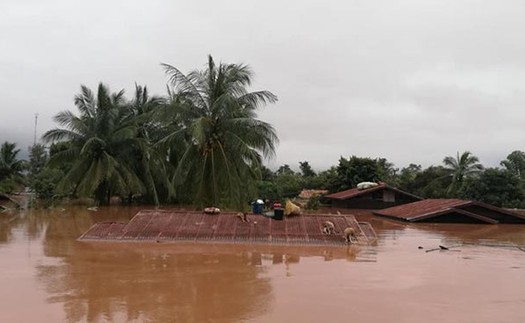 Vỡ đập thủy điện ở Lào: Công ty Hoàng Anh Gia Lai thuê trực thăng đưa 26 công nhân ra khỏi khu vực bị ảnh hưởng