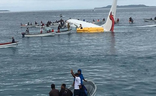 Bảo hộ công dân Việt Nam trong vụ máy bay trượt khỏi đường băng ở Micronesia