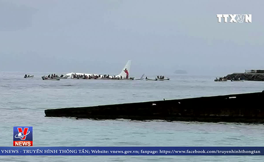 VIDEO: Công dân Việt Nam trên máy bay gặp nạn tại Micronesia đều an toàn