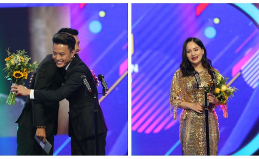 Hồng Đăng - Lan Phương chiến thắng giải Nam - Nữ diễn viên ấn tượng VTV Awards 2018