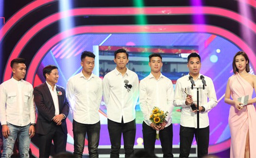 VTV Awards 2018: U23 Việt Nam được vinh danh là Nhân vật của năm