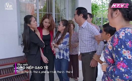 Xem 'Gạo nếp gạo tẻ' tập 78: Ba tát như trời giáng, mẹ đòi chết vì Hân làm mất nhà