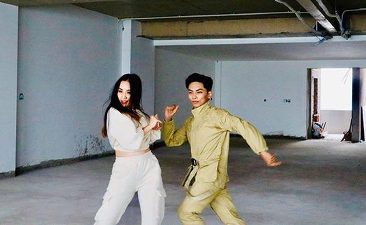 Khánh Thi 'làm mới' vũ đạo bài hit 'ON' của BTS bằng dance sport