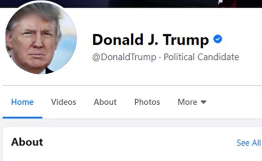 Facebook, Instagram bỏ chặn tài khoản Tổng thống Trump nhưng thay đổi chức danh