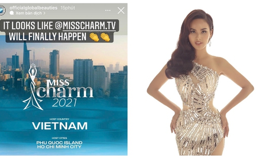 Các chuyên trang sắc đẹp uy tín thế giới quan tâm tới 'Miss Charm 2021' tại Việt Nam