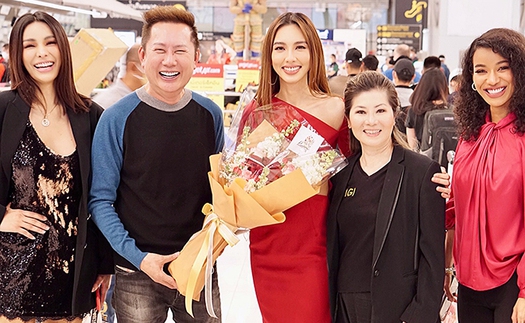 Thùy Tiên về Việt Nam sau 1 tháng đăng quang Miss Grand