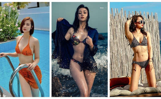 Mỹ nhân phim VTV diện bikini: Huyền Lizzie, Quỳnh Nga hay Phương Oanh là 'nữ hoàng'?