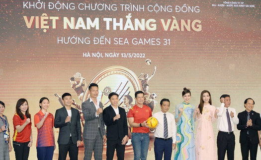 Khởi động chương trình 'Việt Nam thắng vàng' hướng tới SEA Games 31