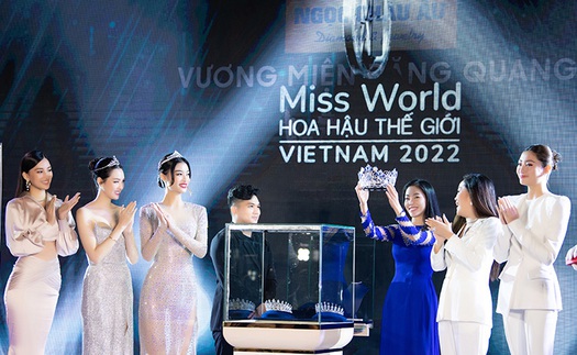 Cận cảnh vương miện danh giá dành cho Miss World Vietnam 2022