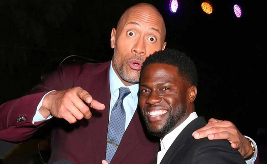 The Rock và Kevin Hart - bộ đôi 'tấu hài' của Hollywood trở lại bom tấn hoạt hình DC