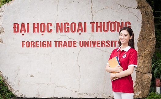 Hoa hậu Lương Thùy Linh tốt nghiệp Đại học Ngoại thương loại xuất sắc