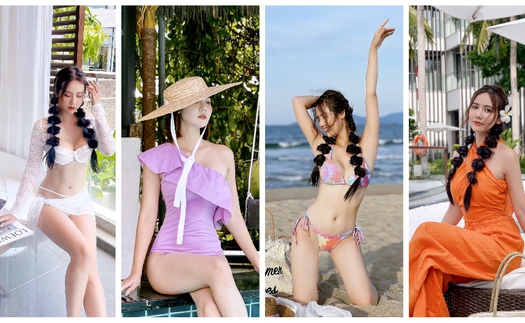 Phan Minh Huyền gây 'sốt' với ảnh bikini quyến rũ sau 'Thương ngày nắng về'