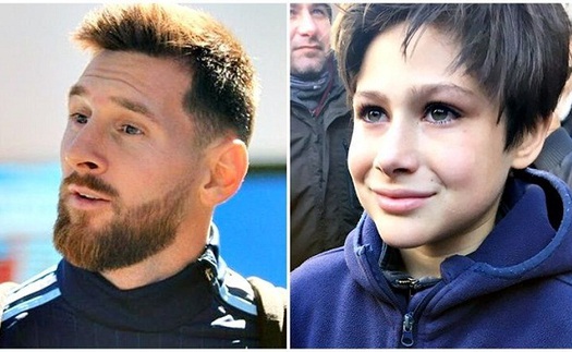 Leo Messi đốn tim fan với hành động cực đẹp trước trận gặp Uruguay