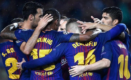 ĐIỂM NHẤN Barca 3-1 Olympiacos: Pique bị đuổi, vẫn vượt trội. Messi đi bộ, vẫn bùng nổ