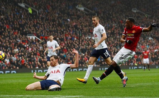 ĐIỂM NHẤN M.U 1-0 Tottenham: Martial là họng súng trong tay áo. Lukaku là 'target man'