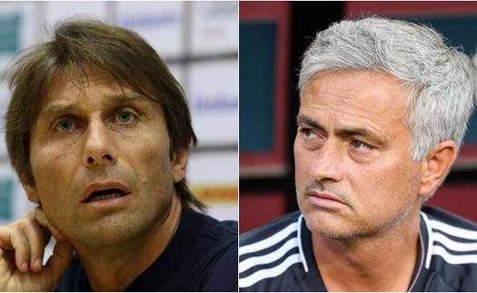 Mourinho và Conte gây sốc khi 'khẩu chiến' dữ dội