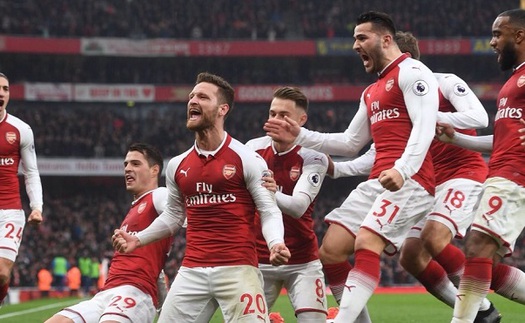 Video clip highlights bàn thắng trận Arsenal 2-0 Tottenham