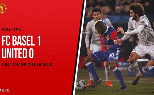 Video clip highlights bàn thắng trận Basel 1-0 Manchester United