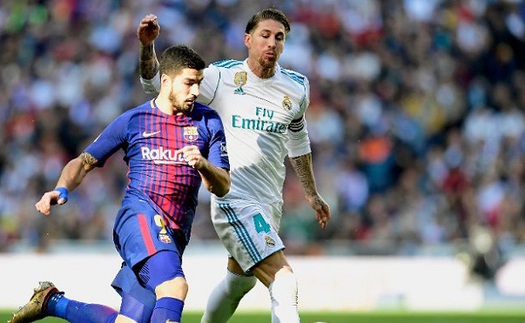 Ramos nói về pha chơi xấu với Suarez: 'Tôi đâu có cố tình đánh cậu ta'