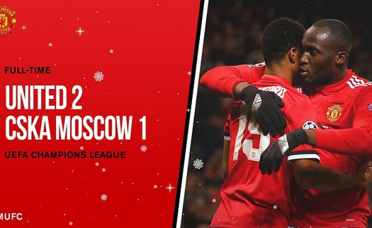 Video bàn thắng và clip highlights trận M.U 2-1 CSKA Moscow