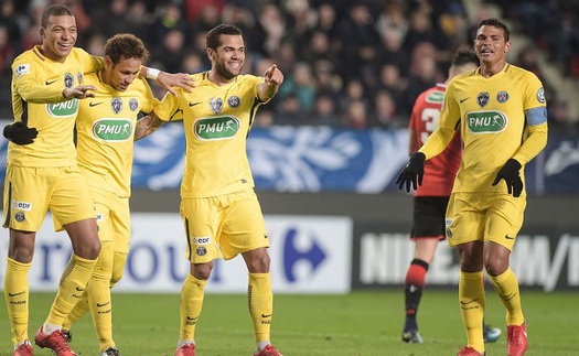 Video: Pha phản công hoàn hảo bậc nhất của PSG ở trận thắng Rennes 6-1