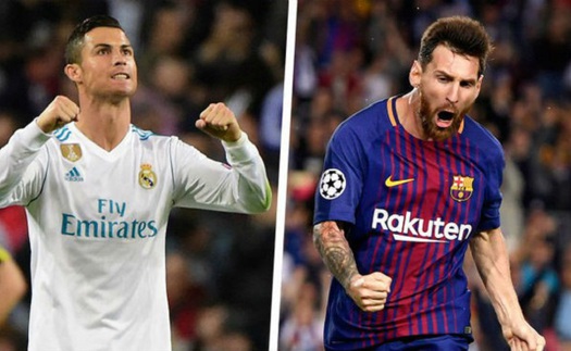 Ghi liền 4 bàn, Ronaldo lăm le soán ngôi Messi ở cuộc đua Pichichi